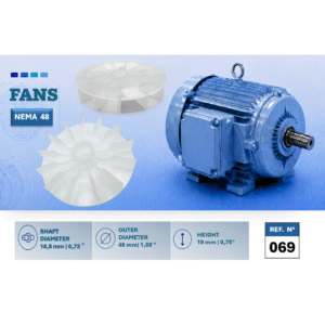 SIMILAR FANS FOR WEG NEMA 48
