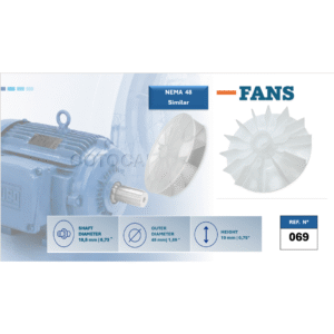 SIMILAR FANS FOR WEG NEMA 48