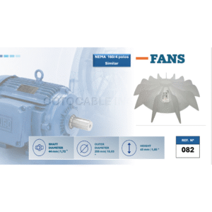 SIMILAR FANS FOR WEG NEMA 160 | 4 polos