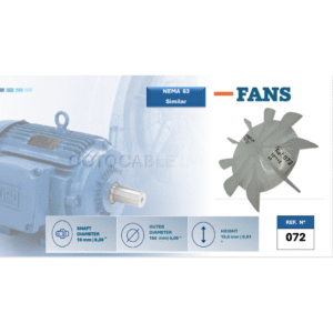 SIMILAR FANS FOR WEG NEMA 63
