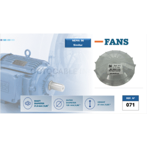 SIMILAR FANS FOR WEG NEMA 56